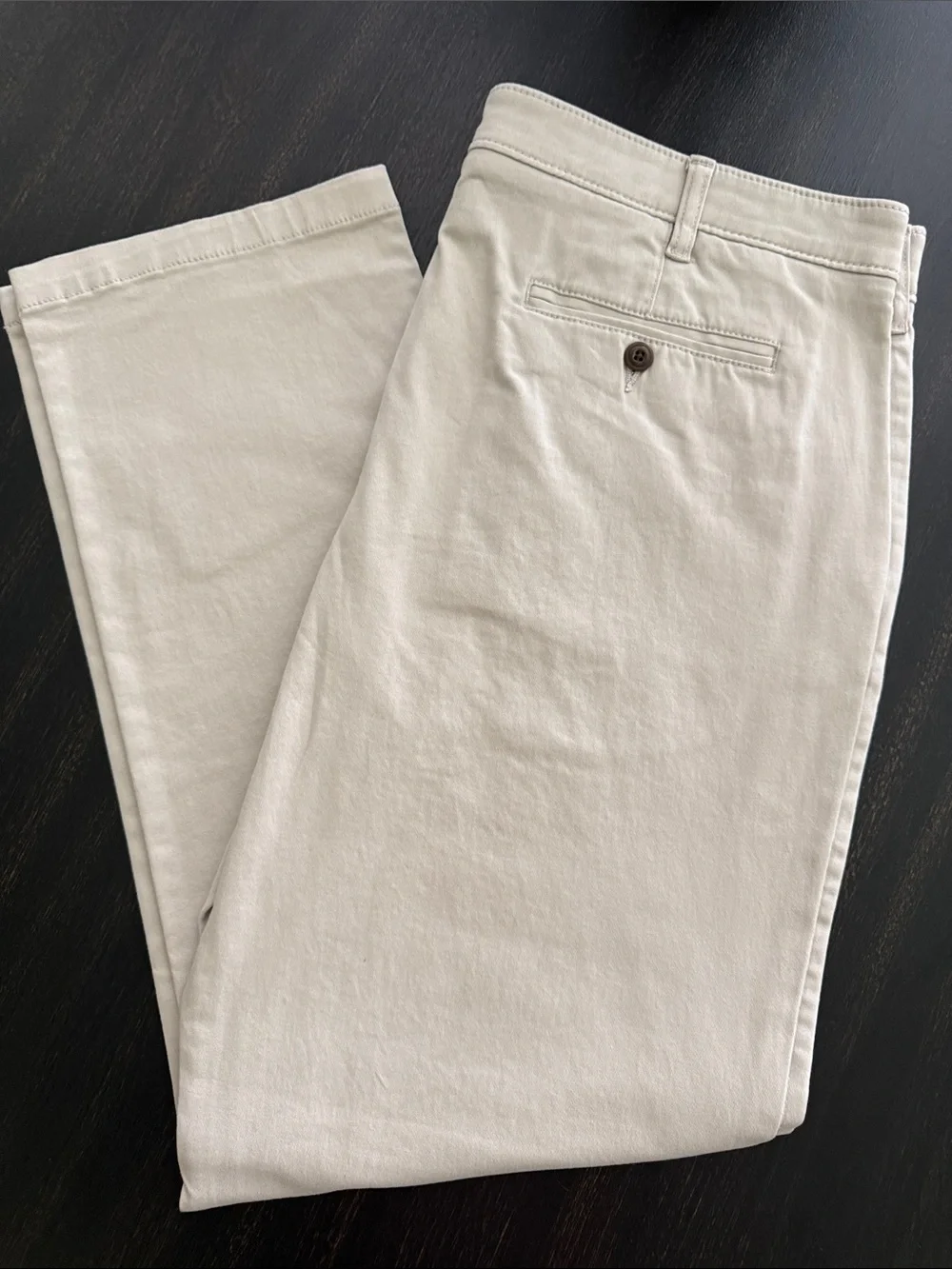 Sonoma Flexwear Straight Pants in Light Cream 010 - Picture 3 of 3
